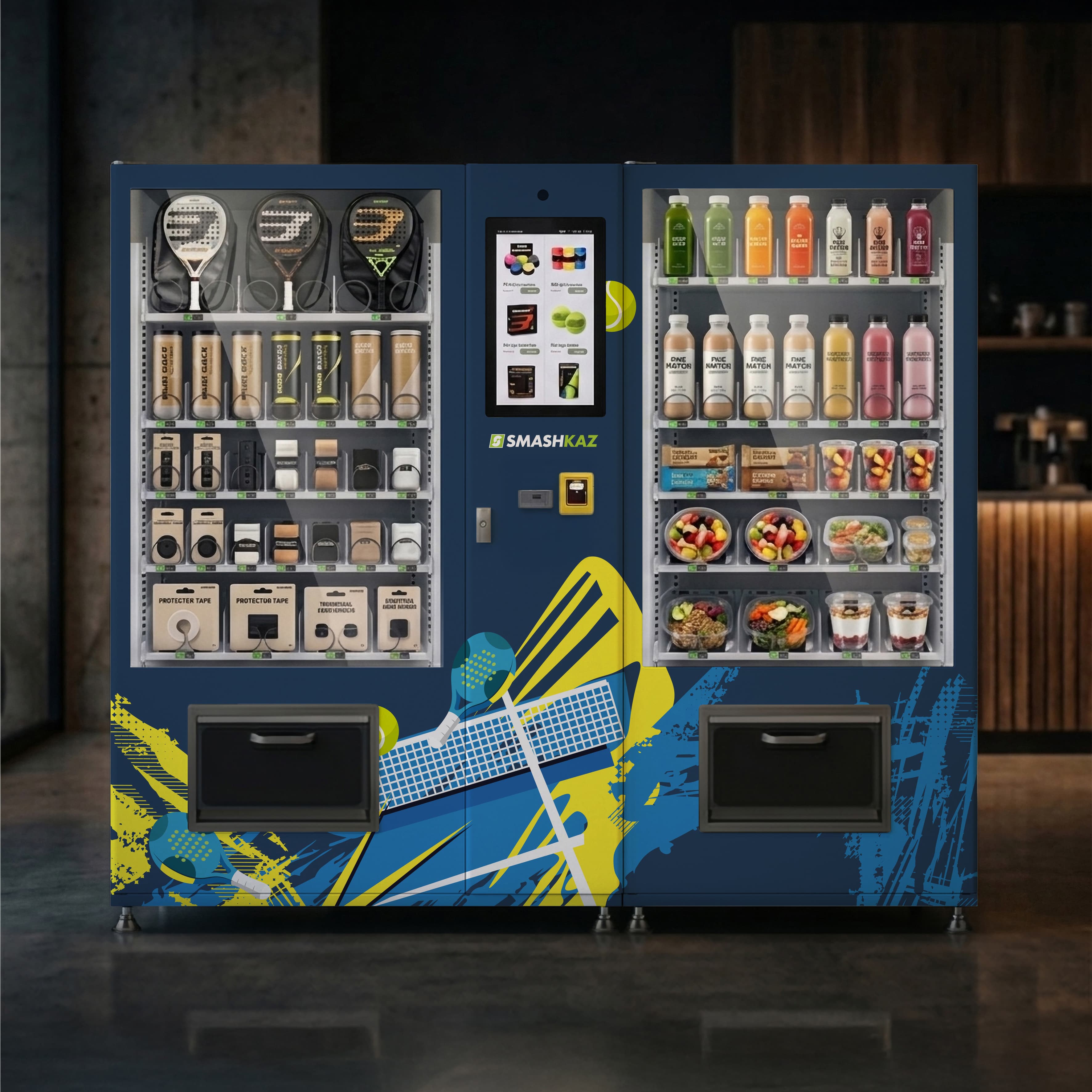 Distributeur SMASHKAZ Compact (9 colonnes) — slave